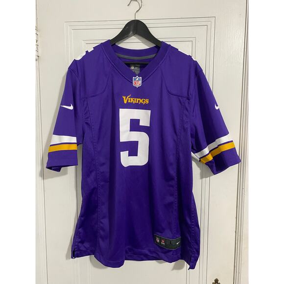 Teddy Bridgewater Minnesota Vikings Nike Football Jersey Size L - Picture 2 of 6